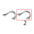 Head harness (signal) Toshiba TEC B-SX4T-GS20-QM-R
