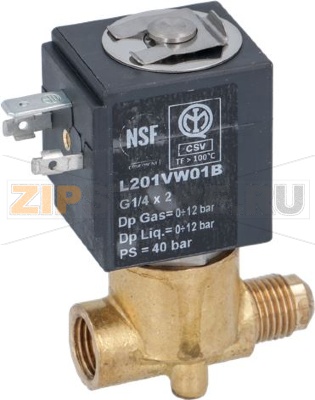 SOLENOID VALVE SIRAI 2-WAY 24VDC 10W 