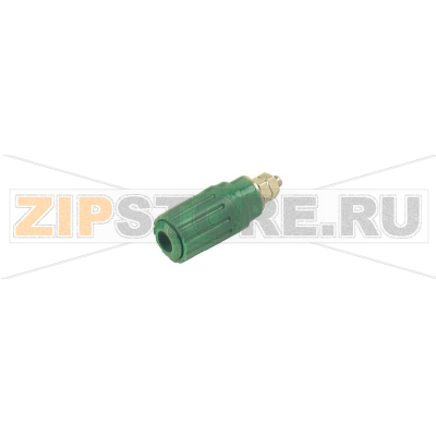 Зажим полюсный 35 А, зеленый, 1 шт Hirschmann PKI 100 