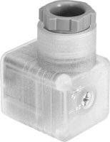 Розетка штекерная, угловая Festo PEV-1/4-WD-LED-230