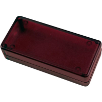 Корпус пластиковый 15x30x65 мм, красный, прозрачный, 1 шт Hammond 1551CTRD