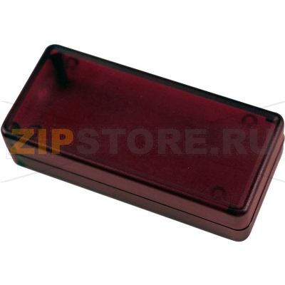 Корпус пластиковый 15x30x65 мм, красный, прозрачный, 1 шт Hammond 1551CTRD 