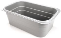 GRAY PLASTIC LUG WITHOUT HOLE