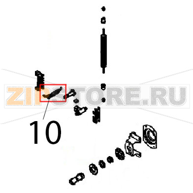 Candeletta accensione Angelo Po 191PD1G Candeletta accensione Angelo Po 191PD1GЗапчасть на деталировке под номером: 10