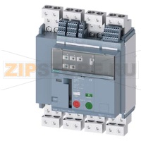 fixed-mounted circuit breakers 4-pole, frame size 0, IEC N conductor on the right In=1000A to 690V, 50/60Hz AC Icu=66kA at 415V Icu=50kA at 500V Icu=50kA at 690V ETU350 electronic trip units LSI rotary coding switch with tripped signaling switch, RTC and