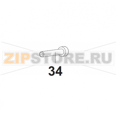 Screw M4x25mm Bear Varimixer RN10 VL-2                                                                                Screw M4x25mm Bear Varimixer RN10 VL-2Запчасть на сборочном чертеже под номером: 34Название запчасти на датском&nbsp;языке: Screw M4x25mm Bear Varimixer RN10 VL-2