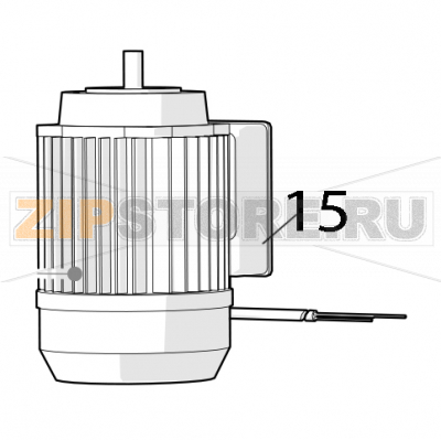 Juicers motor 115V Zumex Versatile Pro Juicers motor 115V Zumex Versatile ProЗапчасть на деталировке под номером: 15