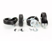 CASTOR 5 W/ 1/2 STEM SET/4