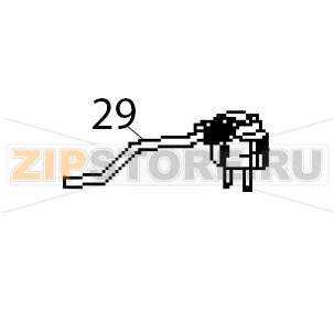Power cable Hurakan HKN-HBH850 Power cable Hurakan HKN-HBH850Запчасть на деталировке под номером: 29