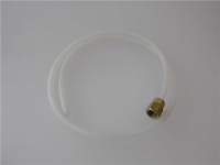 TUBO SCARICO IN SILICONE 4x6x700 mm 1/8