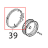 Resistenza circolare D=230, 3 spire Unox XVC 104