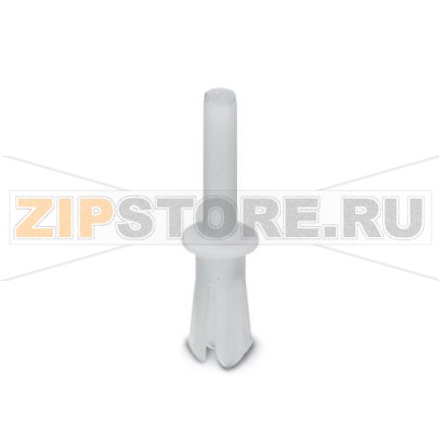 Зажим Phoenix Contact RVT-PA 4 для отверстия диаметром 4 мм и толщины материала от 1,5 до 6 мм.Минимальный заказ: 100 шт.Упаковка: 100 шт.