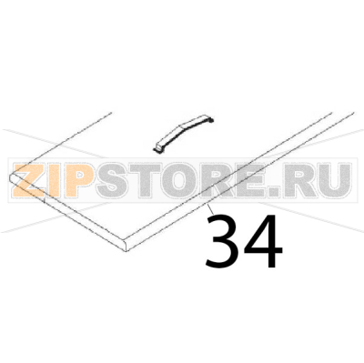 Lid and handle Angelo Po 0A1FR1G Lid and handle Angelo Po 0A1FR1GЗапчасть на деталировке под номером: 34