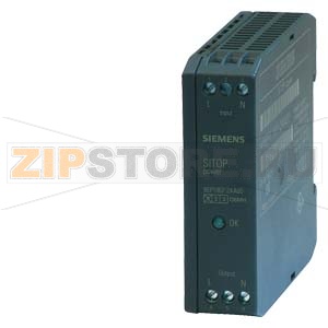 SITOP МОДУЛЬ ОГРАНИЧЕНИЯ ПИКОВ ПЕРЕНАПРЯЖЕНИЯ ДЛЯ БЛОКОВ ПИТАНИЯ SITOP, ВХОД: ~ 100-480В, 10A МАКС., ВЫХОД: ~ 100-480В, 10A МАКС Siemens 6EP1967-2AA00 