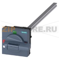 ДВЕРНОЙ ПОВОРОТНЫЙ МЕХАНИЗМ СТАНДАРТ С ДОПУСК КОМПЕНСАЦ. ДЛЯ 3KC2 РАЗМЕР 75X75, С ВАЛОМ 8X8, ДЛИНА 300MM I-0-II РУЧКА РАЗМЕР 55MM Siemens 8UD1131-2AE21