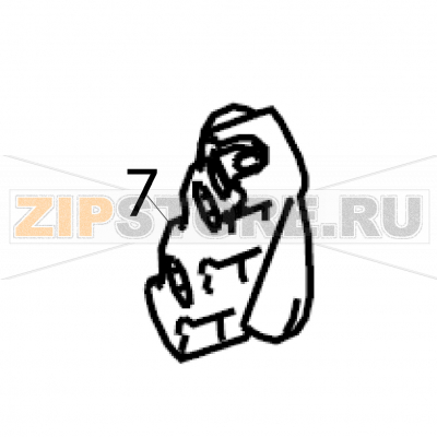 Head lock lever B Sato LT408 LH Head lock lever B Sato LT408 LHЗапчасть на деталировке под номером: 7Название запчасти на английском языке: Head lock lever B Sato LT408 LH.