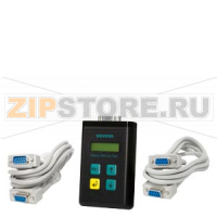 SIDOOR SERVICE TOOL ручной терминал для настройки контроллеров SIDOOR и визуализации интерфейсов и сервисных параметров. Включает: 1 соединительный кабель, длина 2м, с девятипиновым гнездом, D-SUB, и девятипиновым штекером; 1 соединительный кабель, длина