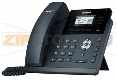 SIP-T40P SIP-телефон, 3 линии, BLF,  PoE, БЕЗ БП 