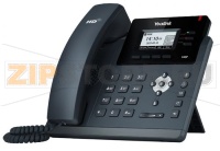 SIP-T40P SIP-телефон, 3 линии, BLF,  PoE, БЕЗ БП