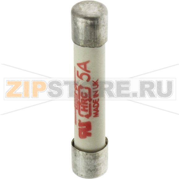 Предохранитель, 5 A, AC 500 В, 50 кА, 6x32 мм, aR, UL Eaton SEMI-COND FUSE 5.0A 500V AC 