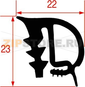 ПРОКЛАДКА ДЛЯ ДВЕРЦЫ ДУХОВКИ 520X470 ММ 