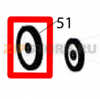 Spur gear, 75T, M0.5, IDΦ4 Godex RT230