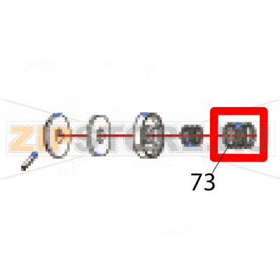 Ribbon compression spring, (C) D12.5*D1.0*14L*5N Godex RT730i Ribbon compression spring, (C) D12.5*D1.0*14L*5N Godex RT730iЗапчасть на деталировке под номером: 73Название запчасти Godex на английском языке: Ribbon compression spring, (C) D12.5*D1.0*14L*5N RT730i.
