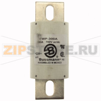 Предохранитель, 300 A, AC 700 В, DC 700 В, 200 кА, 51x130 мм, UL Eaton BUSS HIGH SPEED FUSE