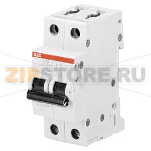 Выключатель автоматический двухполюсный, S202 Z25 ABB 2CDS252001R0518 