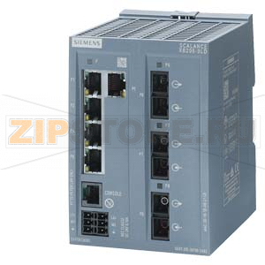 SCALANCE XB205-3LD MANAGEABLE LAYER 2 IE-SWITCH 5X 10/100 MBITS/S RJ45 PORTS 3X SM FO SC-PORT 1X CONSOLE PORT DIAGNOSTICS-LED REDUNDANT POWER SUPPLY TEMP.-RANGE 0 DGR C UP TO +60 DGR C, DIN RAIL MOUNTING PROFINET IO-DEVICE ETHERNET/IP CERTIFICATE DEFAULT 