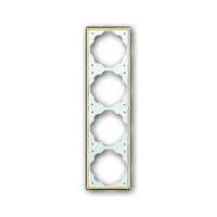 Рамка четырехместная ABB 2CKA001754A3641