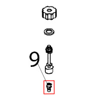 Raccordo diritto 1/8" Angelo Po FX201G3