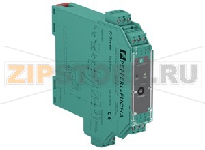 Преобразователь сигналов Universal Temperature Converter KFD2-UT2-1 Pepperl+Fuchs Описание оборудованияCurrent output 0/4 mA ... 20 mA