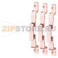 НАБОР ГЛАВНЫХ КОНТАКТОВ ДЛЯ КОНТАКТОРА 3RT2037 (3НО), В НАБОРЕ 3 ПОДВИЖНЫХ И 6 НЕПОДВИЖНЫХ КОНТАКТОВ С КРЕПЁЖНЫМИ ЭЛЕМЕНТАМИ Siemens 3RT2937-6A