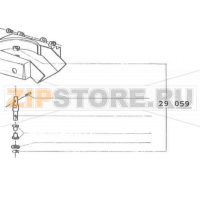 Transmission shaft ass Robot Coupe CL 50