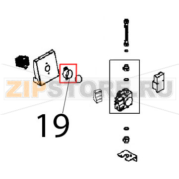 Raccordo tubo aria comb. Angelo Po FX201G3 Raccordo tubo aria comb. Angelo Po FX201G3Запчасть на деталировке под номером: 19