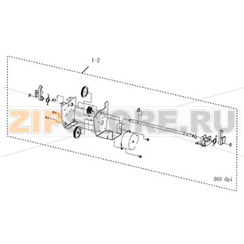 Двигатель шаговый TSC TDP-345 Двигатель шаговый в сборе для принтера TSC TDP-345Запчасть на сборочном чертеже под номером: 1-2Количество запчастей в комплекте: 1Название запчасти TSC на английском языке: STEPPING MOTOR ASS’Y (Including stepping motor/ For TDP-345 model)