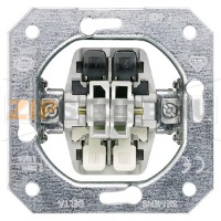 DELTA ВЫКЛЮЧАТЕЛЬ 2-Х КЛАВИШНЫЙ 2NO ЭЛ.-МЕХ.ЧАСТЬ МОНТИРУЕМАЯ ПОД ШТУКАТУРКУ Siemens 5TD2111