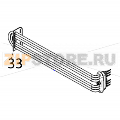 Tub resostor support Fagor CO-110 DD Tub resostor support Fagor CO-110 DDЗапчасть на деталировке под номером: 33Название запчасти Fagor на английском языке: Tub resostor support CO-110 DD.