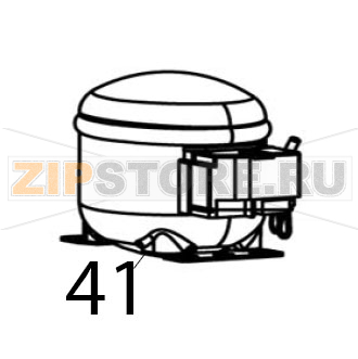 Compressor Bartscher RT-78B-8 Compressor Bartscher RT-78B-8Запчасть на деталировке под номером: 41