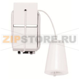 Механизм кнопки со шнурком, одномодульный, альпийский белый ABB 2CLA214800N1101 
