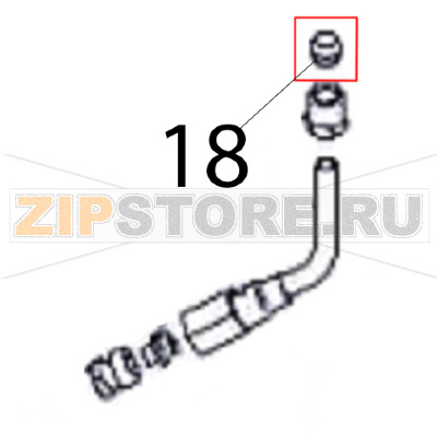 Bicono Ø: 6x6.5 Angelo Po 1G1FA0G Bicono Ø: 6x6.5 Angelo Po 1G1FA0GЗапчасть на деталировке под номером: 18