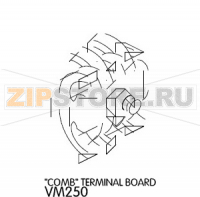 "Comb" terminal board Unox XF 090P