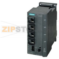 SIMATIC NET, SCALANCE X204IRT, УПРАВЛЯЕМЫЙ IE IRT КОММУТАТ., 4 X 10/100MБИТ/СЕК RJ45 ПОРТА, КОНТАКТ СИГНАЛА ОШИБКИ С КНОПКОЙ SET, РЕЗЕРВИРОВАННОЕ ПИТАНИЕ, УСТРОЙСТВО PROFINET IO, УПРАВЛЕНИЕ СЕТЬЮ, RED. MANAGER INTEGRATED, ИНТЕГР. МЕНЕДЖЕР РЕЗЕРВИР., С РУК
