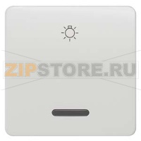 DELTA PROFIL ТИТАНОВО-БЕЛЫЙ ВЫКЛЮЧАТЕЛЬ 1 КЛАВИША С СИМВОЛОМ "СВЕТ" И ПОЛЕМ ДЛЯ НАДПИСИ Siemens 5TG7806