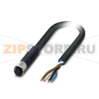 Кабель для датчика / исполнительного элемента Phoenix Contact SAC-4P- 1,5-PUR/M5FS