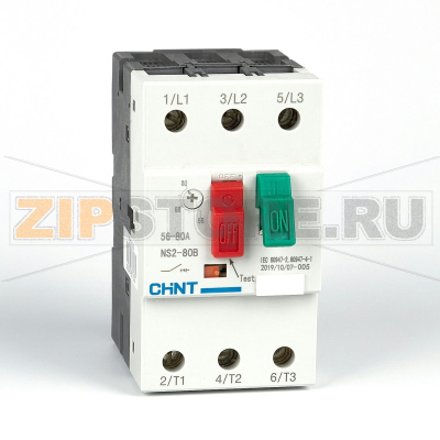 Мотор-автомат 56-80 A Chint NS2-80B 