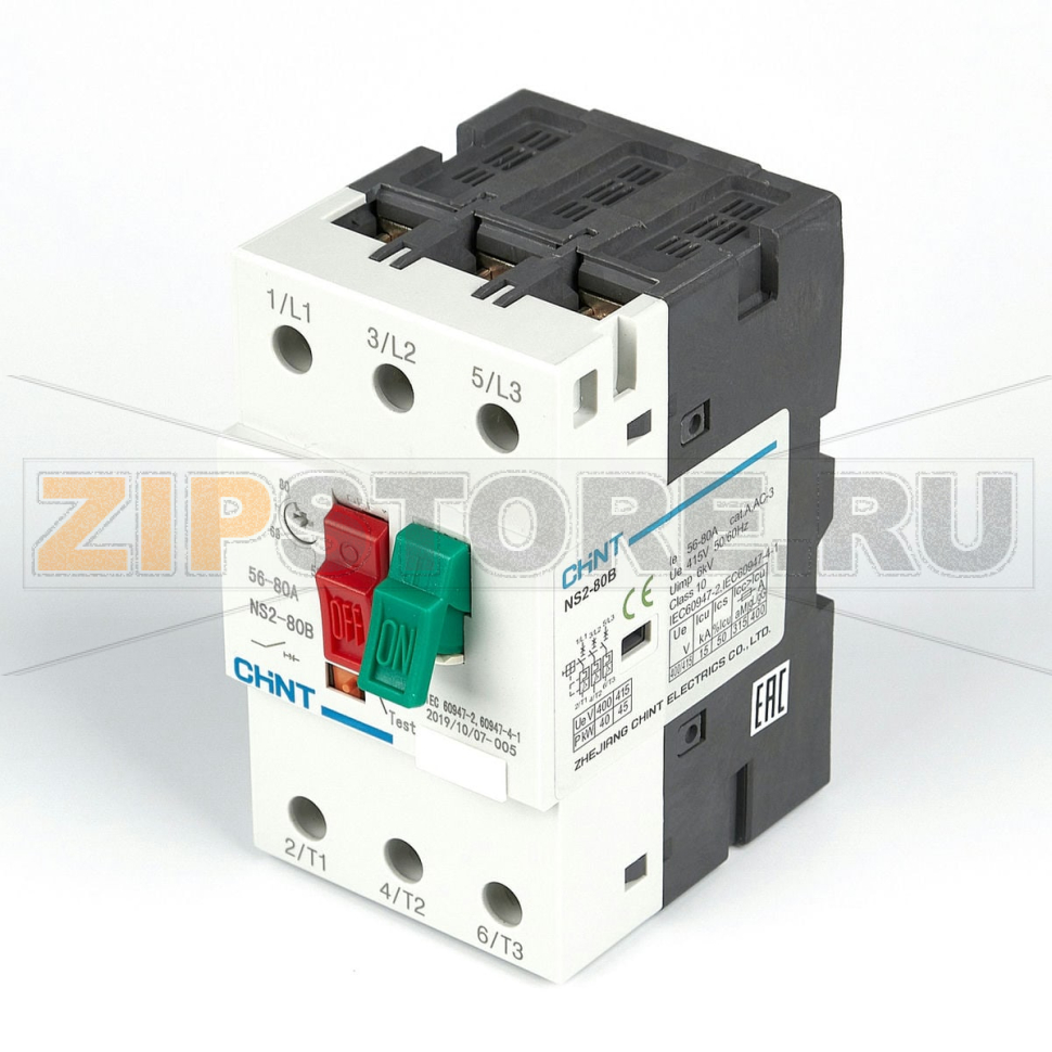 Мотор-автомат 56-80 A Chint NS2-80B 