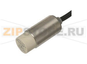 Индуктивный датчик Inductive sensor NRN15-18GH40-E2 Pepperl+Fuchs General specificationsSwitching functionNormally open (NO)Output typePNPRated operating distance15 mmInstallationnon-flushOutput polarityDCAssured operating distance0 ... 12.15 mmReduction factor rAl 1Reduction factor rCu 1Reduction factor r304 1Reduction factor rSt37 1Nominal ratingsOperating voltage10 ... 30 V DCSwitching frequency0 ... 800 HzHysteresistyp. 5  %Reverse polarity protectionreverse polarity protectedShort-circuit protectionpulsingVoltage drop&le 2 VRated insulation voltage60 VOperating current0 ... 200 mAOff-state current0 ... 0.5 mA typ. 0.1 &microA at 25 °CNo-load supply current&le 12 mAConstant magnetic field200 mTAlternating magnetic field200 mTSwitching state indicatorMultihole-LED, yellowFunctional safety related parametersMTTFd1393 aMission Time (TM)20 aDiagnostic Coverage (DC)0 %Approvals and certificatesProtection classIIRated insulation voltage60 VRated impulse withstand voltage800 VUL approvalcULus Listed, General Purpose Class 2 power sourceCSA approvalcCSAus Listed, General Purpose Class 2 power sourceCCC approvalCCC approval / marking not required for products rated &le36 VAmbient conditionsAmbient temperature-25 ... 85 °C (-13 ... 185 °F)Storage temperature-40 ... 85 °C (-40 ... 185 °F)Mechanical specificationsConnection typecable PVC , 2 mCore cross-section0.34 mm2Housing materialstainless steel 1.4404 / AISI 316LSensing faceLCP, (conforms with FDA)Housing diameter18 mmDegree of protectionIP68 / IP69KMass73 gGeneral informationScope of deliverySupplied with 2 nuts