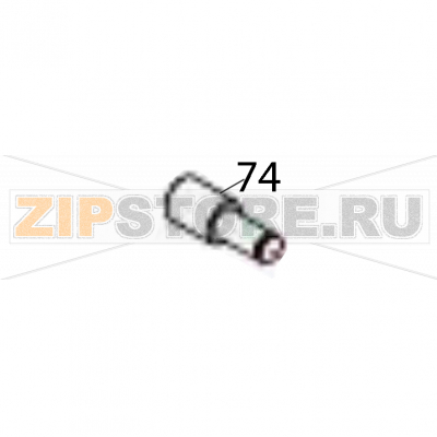 Shaft (tension roller) Sato SG112-ex Shaft (tension roller) Sato SG112-exЗапчасть на деталировке под номером: 74Название запчасти на английском языке: Shaft (tension roller) Sato SG112-ex.